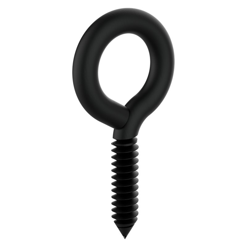 National Hardware Screw Eyes #0, 2-7/8", Storm Shine
