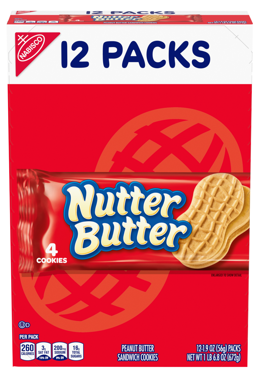 Nabisco Nutter Butter Peanut Butter Sandwich Cookies