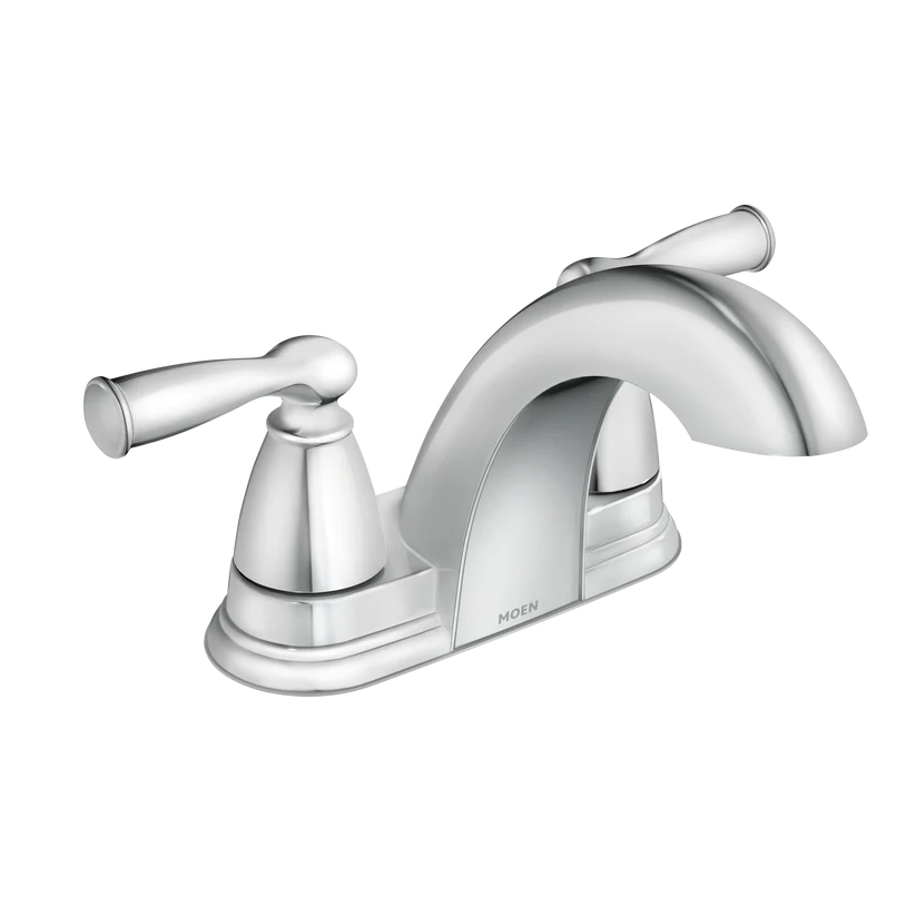 Moen Banbury Two-Handle Low Arc Bathroom Faucet