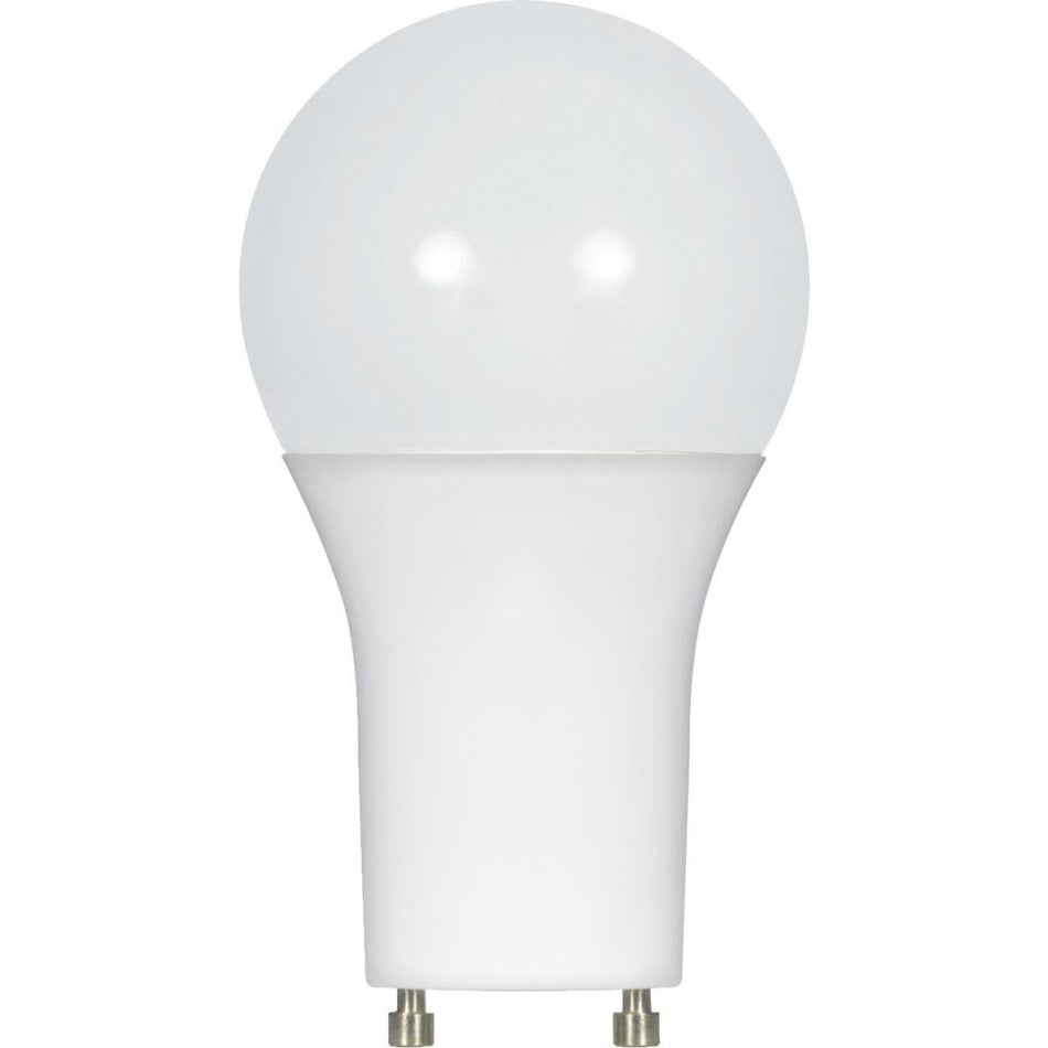Satco 75W Equivalent Warm White A19 GU24 LED Light Bulb