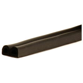 All Climate "D" Marine & Auto EPDM Weatherstrip, Black, 17-Ft.