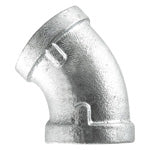 STZ Industries Galvanized Malleable Iron 45 Degree Elbow