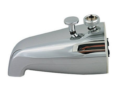 Master Plumber Bathtub Diverter Spout Chrome