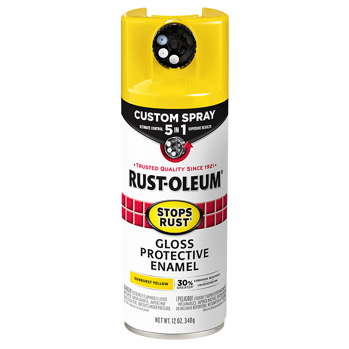 Rust-Oleum® Stops Rust® Protective Enamel with Custom Spray 5-in-1