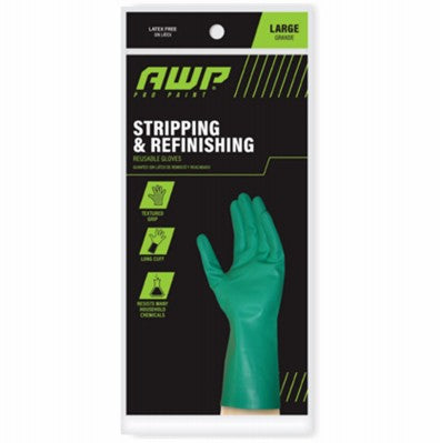 Big Time Products AWP Heavy Duty Nitrile Painting Stripping Gloves