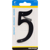 Hillman Nail-On House Number 5 Aluminum