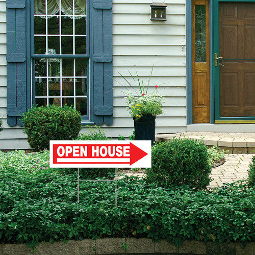 Hillman Open House Sign with Holder