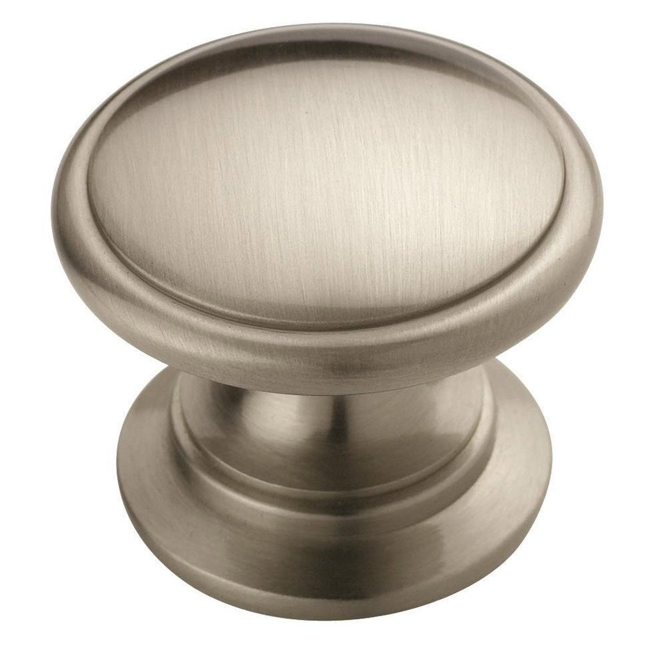Amerock 1 1/4" Diameter Allison Knob in Satin Nickel