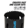 Spyderco 600097CF 3-1/2 Bi-Metal Hole Saw Rapid Core Eject™