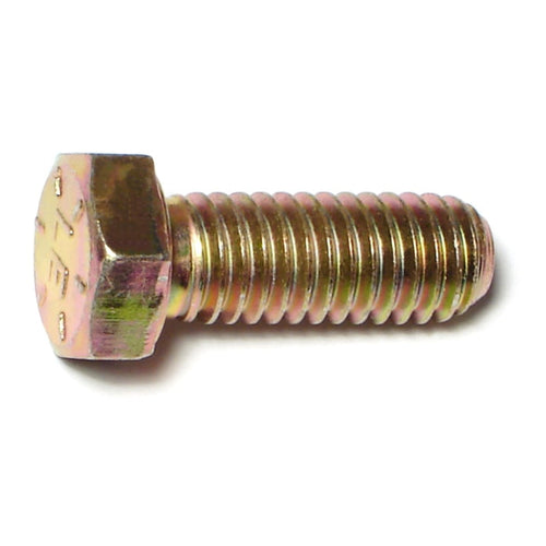Monster Fastener Zinc Plated Grade 8 Steel Coarse Thread Hex Cap Screws