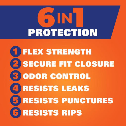 Hefty Ultra Strong Color Series Kitchen Trash Bags