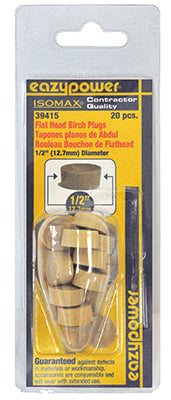 Eazypower Isomax Dowel Plug Flat Head 1/2"