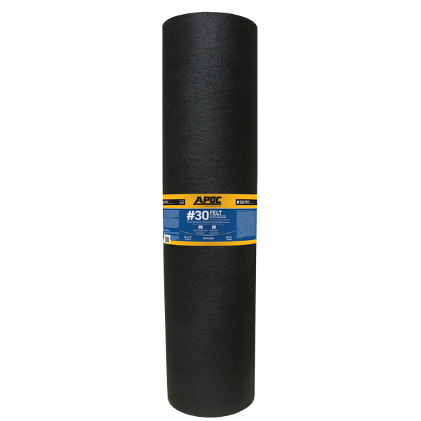 APOC® 22 #30 Felt Asphalt Saturated Roof Underlayment