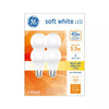 GE Basic LED 40 Watt Replacement, Soft White, A19 General Purpose Bulbs