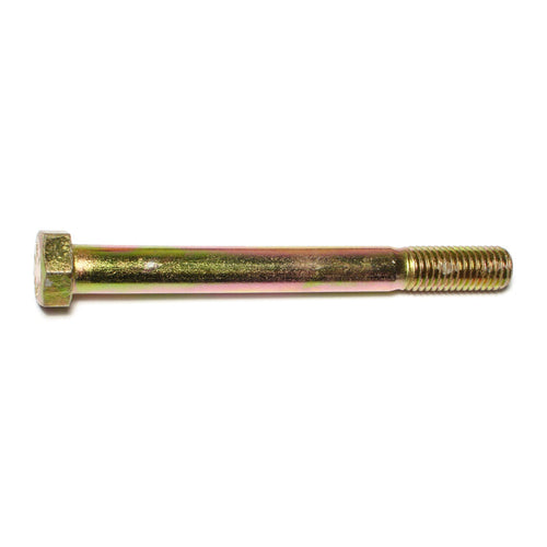 Monster Fastener Zinc Plated Grade 8 Steel Coarse Thread Hex Cap Screws