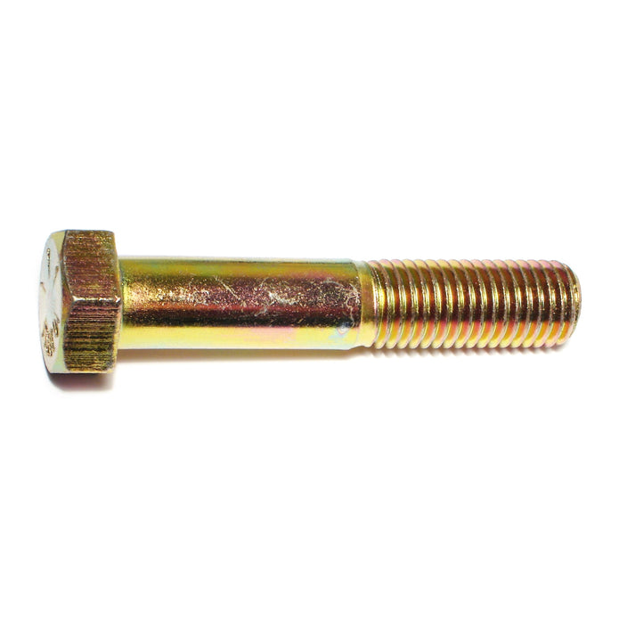 Monster Fastener Zinc Plated Grade 8 Coarse Hex Cap Screws