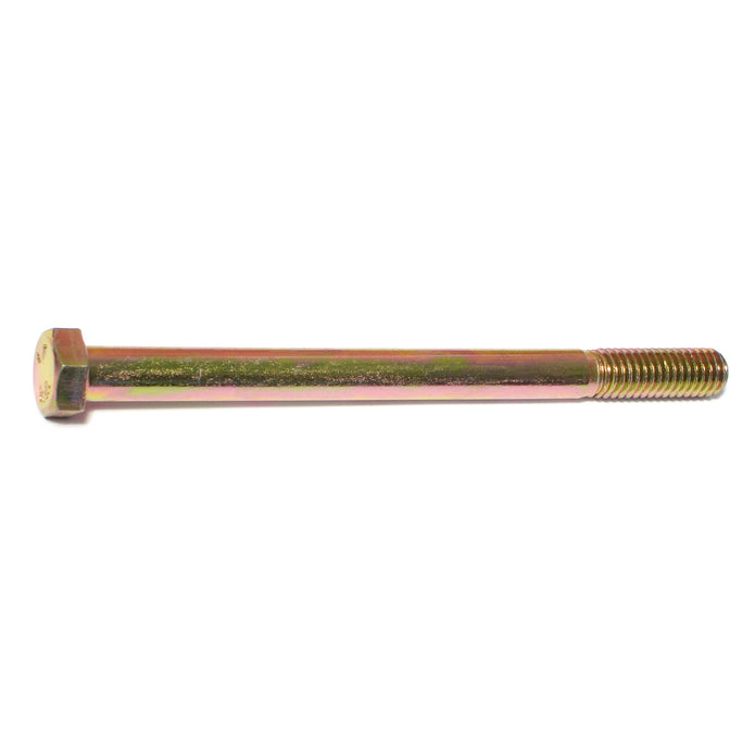Monster Fastener Zinc Plated Grade 8 Steel Coarse Thread Hex Cap Screws