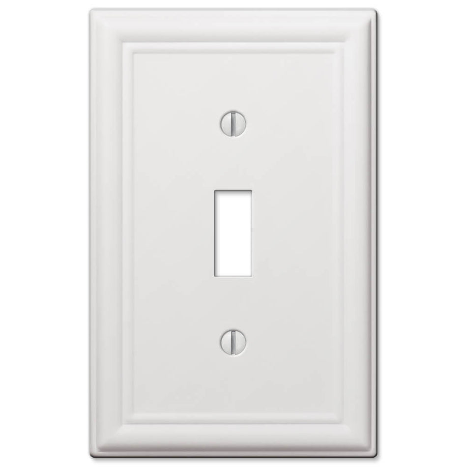 Amerelle Chelsea - White Decorative Wallplate