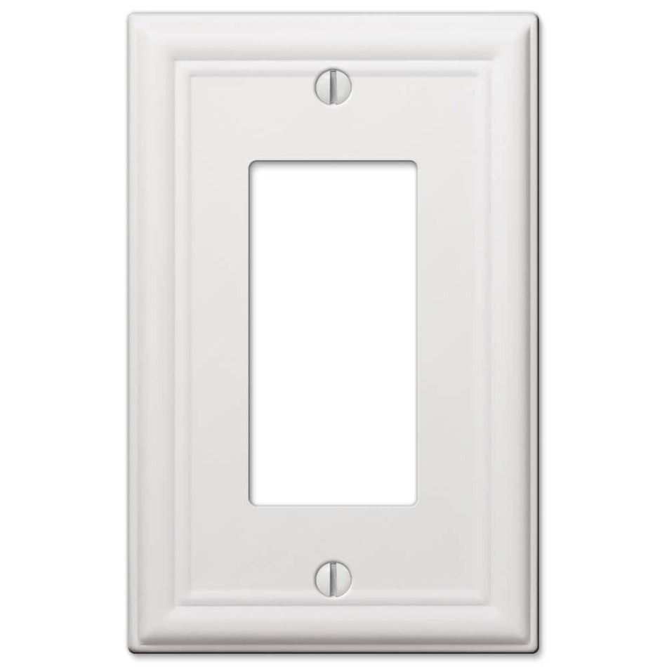 Amerelle Chelsea - White Decorative Wallplate
