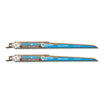 Spyder 9" 6-TPI Reciprocating Blade (2-Pack) Mach-Blue™