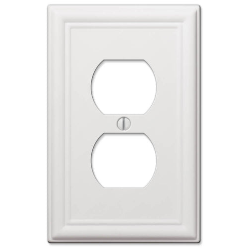 Amerelle Chelsea - White Decorative Wallplate