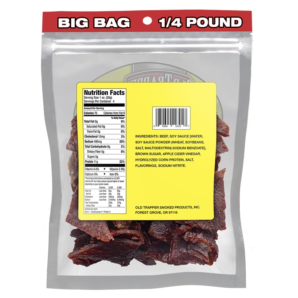 Old Trapper Teriyaki Beef Jerky