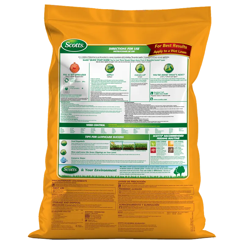Scotts Turf Builder WinterGuard Fall Weed & Feed₃