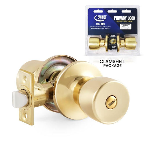 Premier Lock Privacy Knob Tulip Style 6 in 1 Drive In Latch Mobile Home