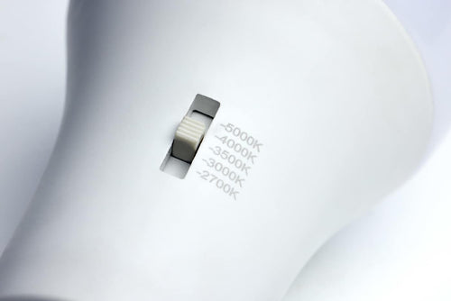 Satco S11796 14 Watt A19 LED Bi Pin GU24 Base CCT Selectable 120 Volt White Finish