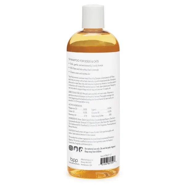 Top Performance Herbal Flea & Tick Dog Grooming Shampoo 17 oz