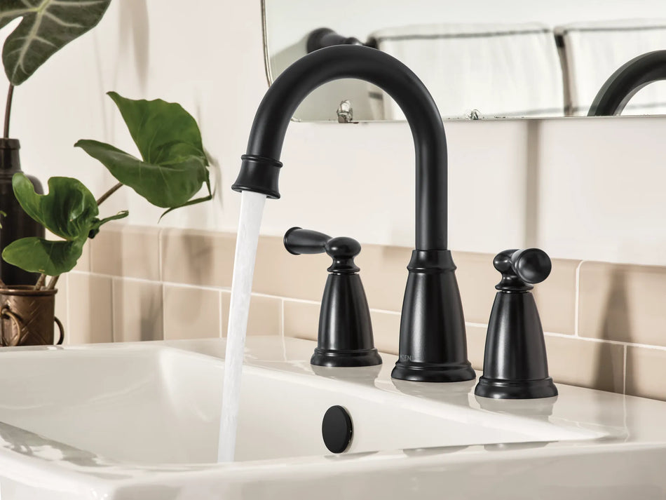 Moen Banbury Two-Handle Widespread Bathroom Sink Faucet