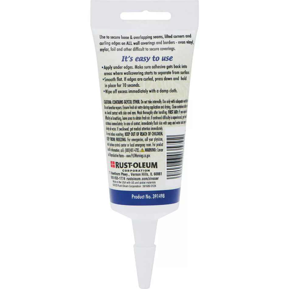 Rust-Oleum Zinsser SureGrip® Seam & Repair Adhesive 2 Oz