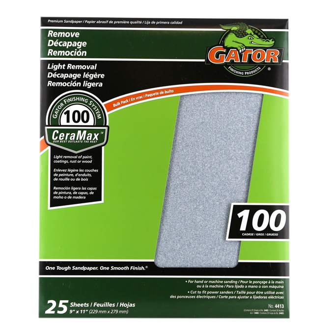 Gator CeraMax 9x11 Bulk Sanding Sheets