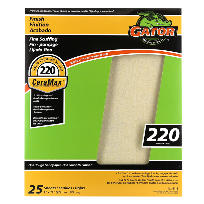 Gator CeraMax 9x11 Bulk Sanding Sheets