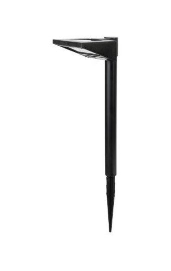 Fusion Black Plastic Domed Solar Stake Light