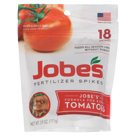 Jobe’s Tomato Fertilizer Spikes 6-18-6