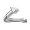 Lambro 8 Foot Dryer Exhaust Wall Hood Vent Kit