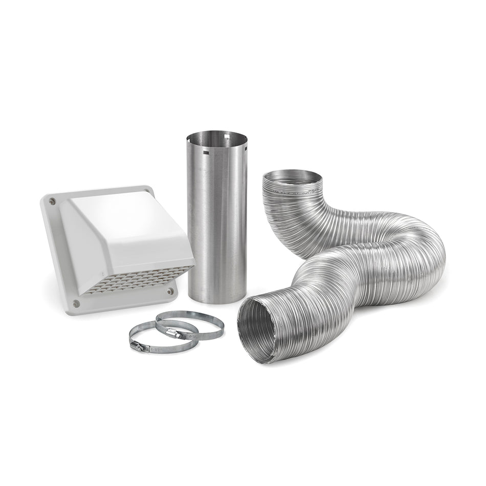 Lambro 8 Foot Dryer Exhaust Wall Hood Vent Kit