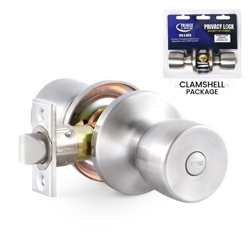 Premier Lock Privacy Knob Tulip Style 6 in 1 Drive In Latch Mobile Home