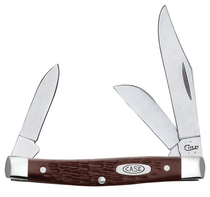 Case Brown Synthetic Medium Stockman Sloped Bolster