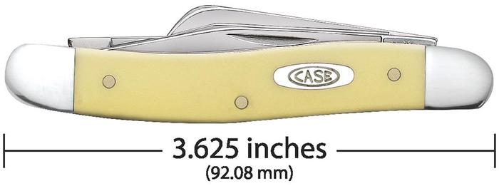 Case Yellow Synthetic Chrome Vanadium Medium Stockman