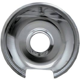 Electric Range Drip Pan, "D" Series Hinged Element, Chrome, 6-In.