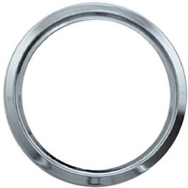 Electric Range Trim Ring, "D" Series Hinged Element, Chrome, 8-In.