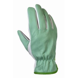 Leather Gloves, Goatskin, Women's Large