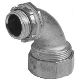 Multi-Piece Liquid Tight Straight Connector, 90-Degree, 0.5-In.