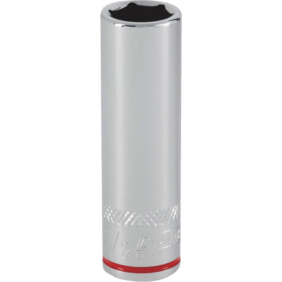 Channellock 3/8 In. Drive 1/2 In. 6-Point Deep Standard Socket
